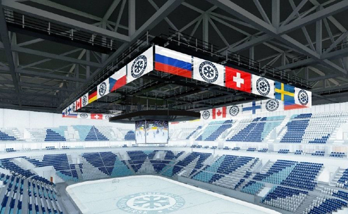Проект новой ледовой арены в Новосибирске 2